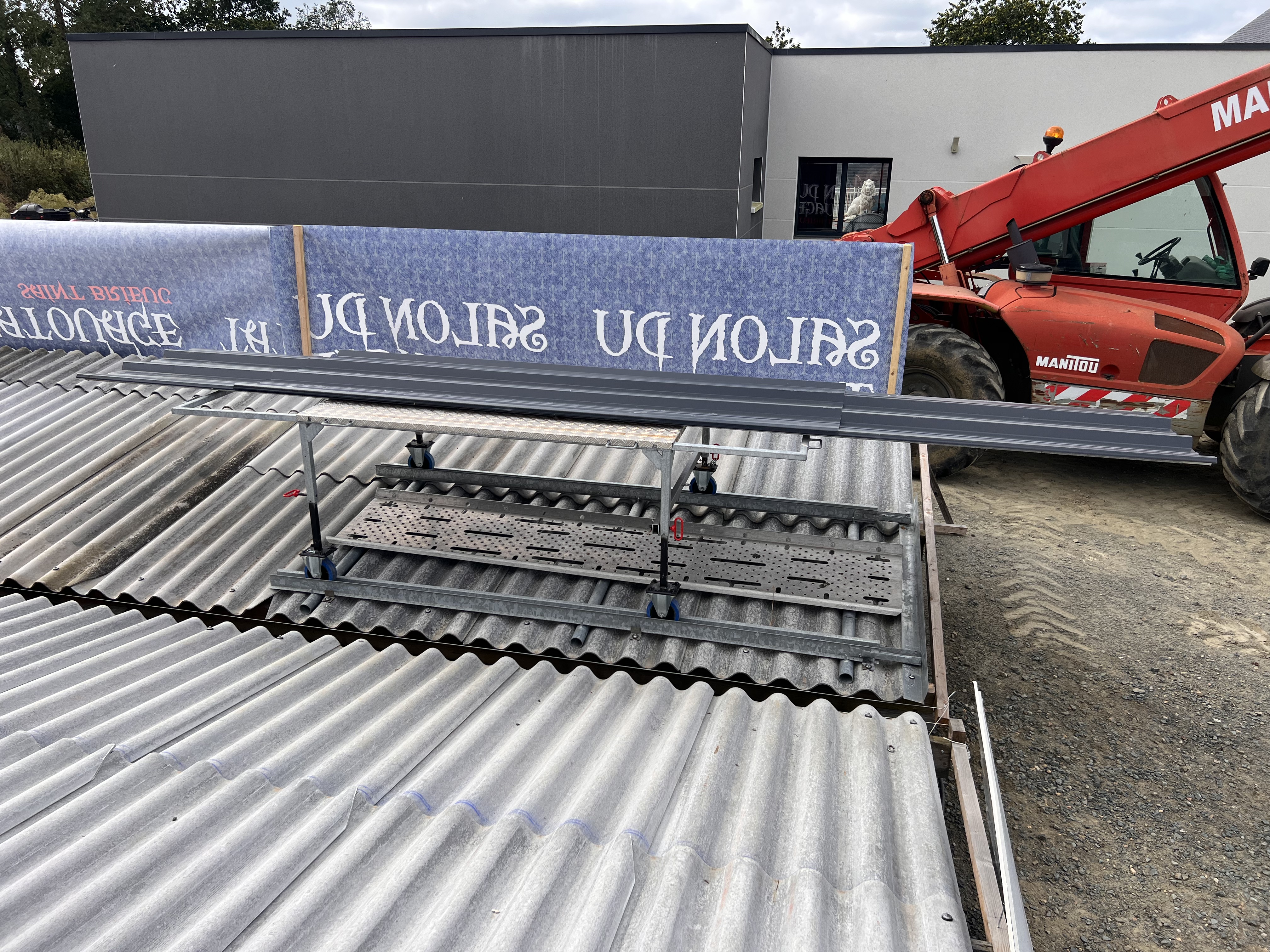 Tôle bac acier / Panneau isolé