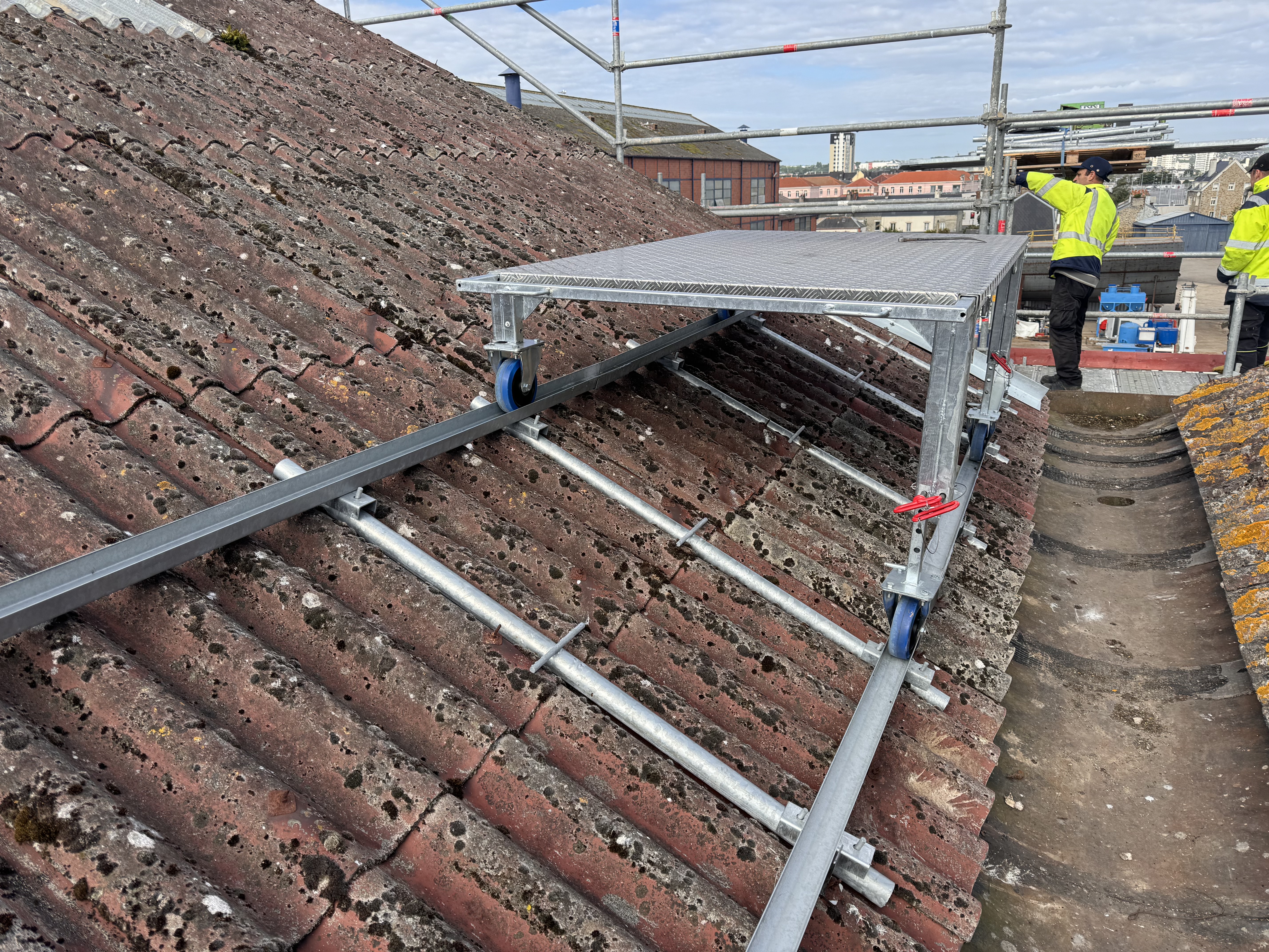 Chariot modulable jusqu'à 50 degrés